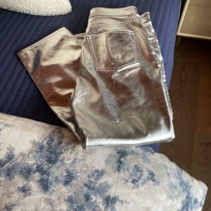 GAP Metallic Bronze Skinny Jeans